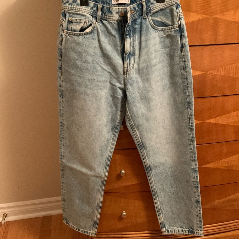 Zara mom jeans